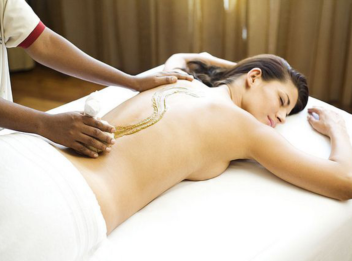 ayurvedic massage in dubai, Kizhi treatment & Marma massage ayurveda Dubai