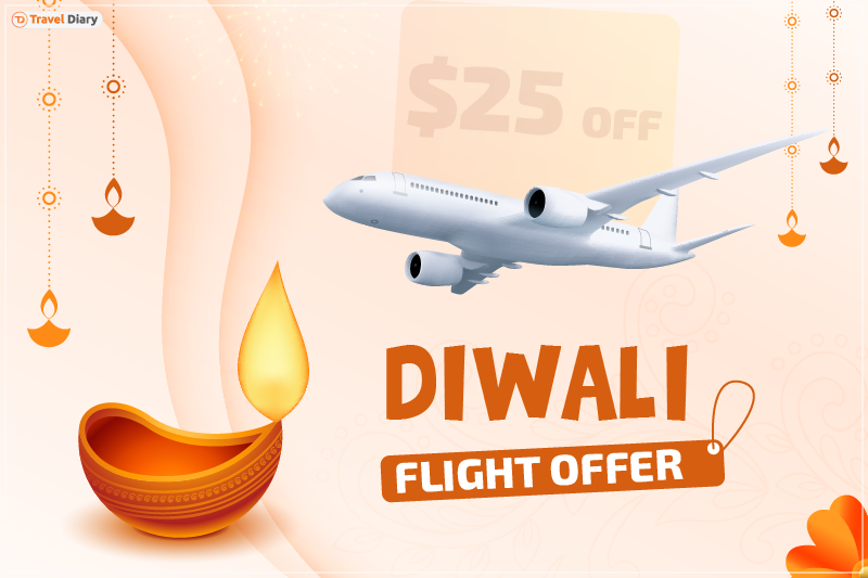 Celebrate Diwali at Home with Cheap Airfare Discount