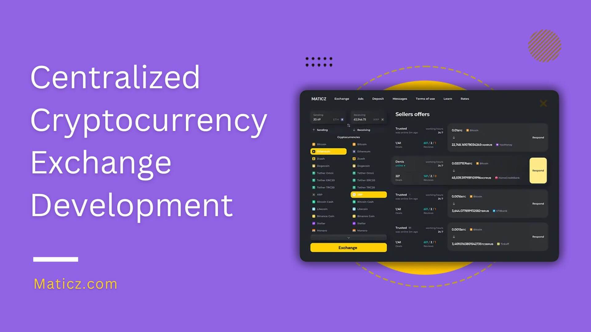 Centralized Crypto Exchange Development Company